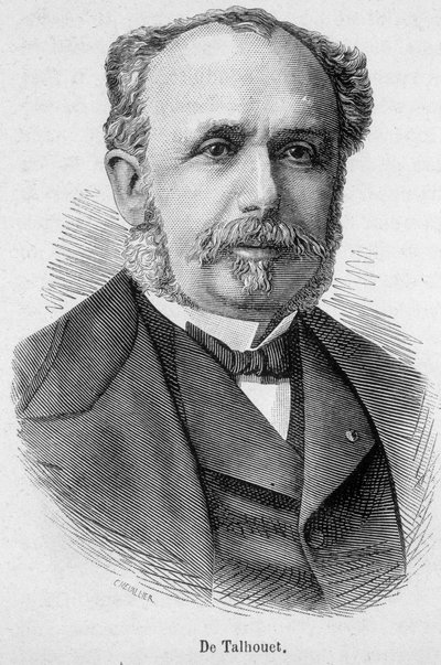 Porträt von De Talhouet - in „L