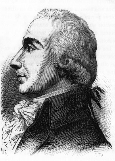 Porträt von Dominique Joseph Garat (1749-1833) französischer Anwalt, Journalist und Philosoph von French School