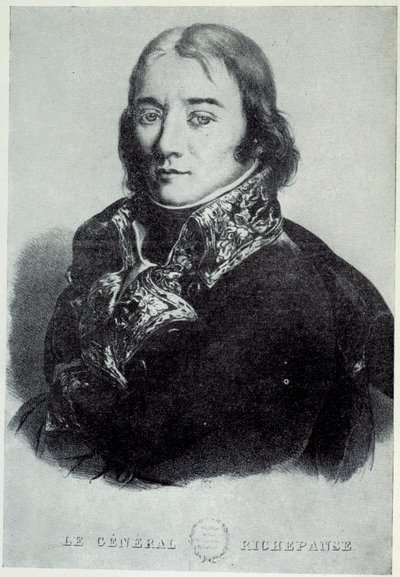 Porträt von General Antoine Richepance (oder Richepanse) (1770-1803), Befürworter der Sklaverei. Drucke des 19. Jahrhunderts. Chartres, Museum der Schönen Künste von French School