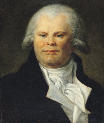 Porträt von Georges Danton (1759-94) von French School