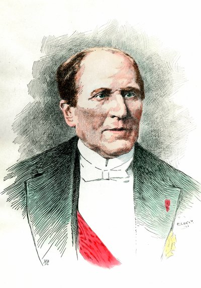 Porträt von Georges Eugene Haussmann, genannt Baron Haussmann von French School