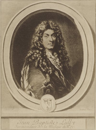 Porträt von Jean-Baptiste Lulli von French School