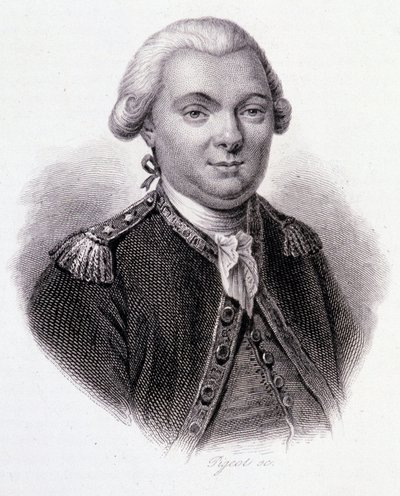Porträt von Jean-François Galaup, Comte de La Pérouse (Jean François Laperouse) von French School