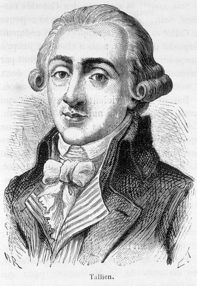 Porträt von Jean Lambert (Jean-Lambert) Tallian, französischer Politiker (1767-1820) - in „L