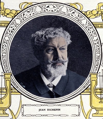 Porträt von Jean Richepin (1849-1926), französischer Schriftsteller von French School