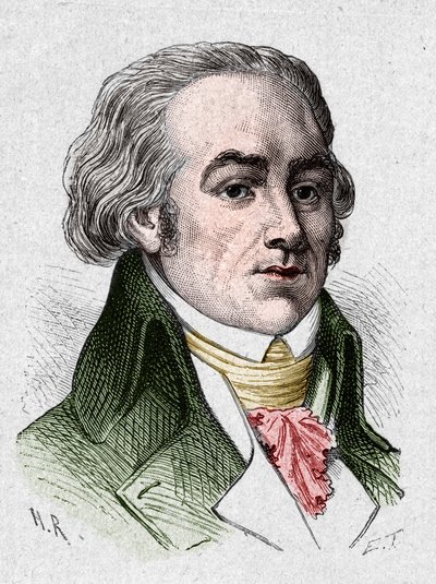 Porträt von Joseph Geneviève, Graf von Puisaye von French School