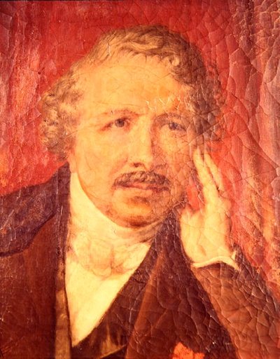 Porträt von Louis-Jacques Daguerre (1787-1851) von French School