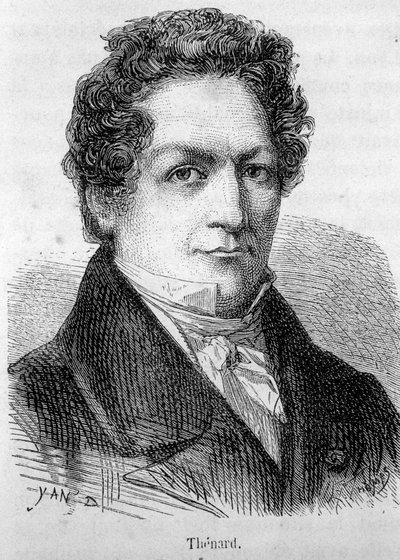 Porträt von Louis Jacques Thenard (1777-1857), französischer Chemiker von French School