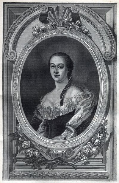 Porträt von Lucrezia Borgia von French School