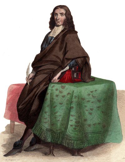 Porträt von Pierre Bayle (1647-1706), französischer Philosoph und Schriftsteller von French School