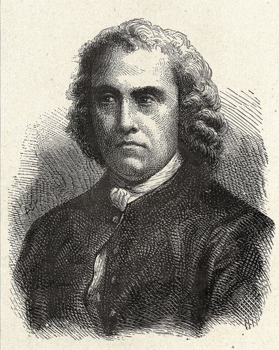 Porträt von Pierre Charles Le Monnier, französischer Astronom (1715 - 1799) - in „Album der Wissenschaft; berühmte Wissenschaftler; Große Entdeckungen“ 1896 von French School
