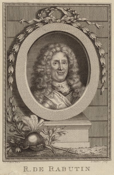 Porträt von Roger de Rabutin, Comte de Bussy von French School