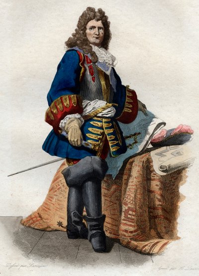 Porträt von Sébastien Le Prestre, Marquis de Vauban (1633-1707), Marschall von Frankreich von French School