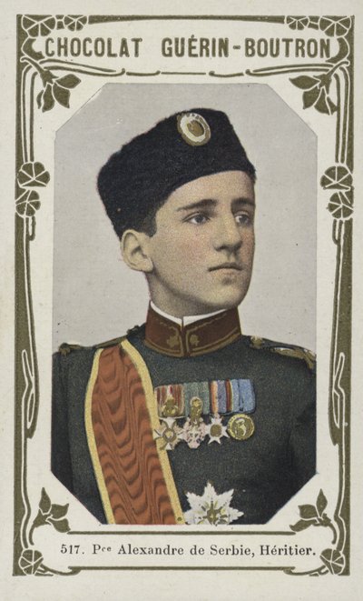 Prinz Alexander von Serbien, Erbe von French School