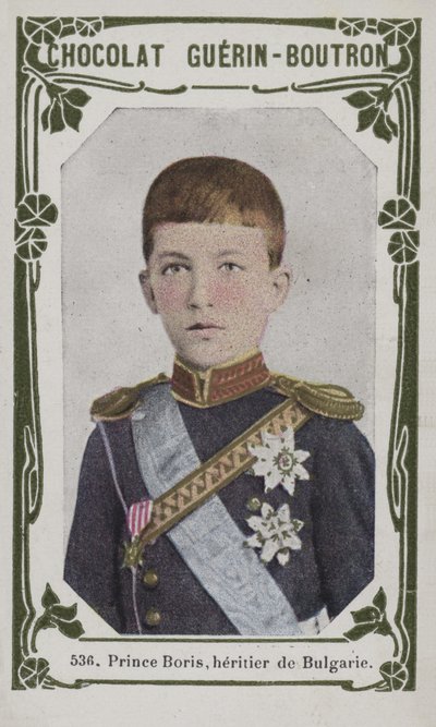 Prinz Boris, Erbe von Bulgarien von French School
