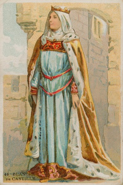 Königin Blanche von Kastilien von French School