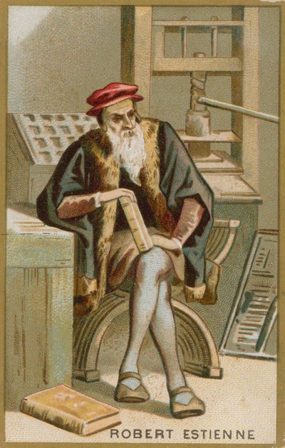 Robert Estienne von French School