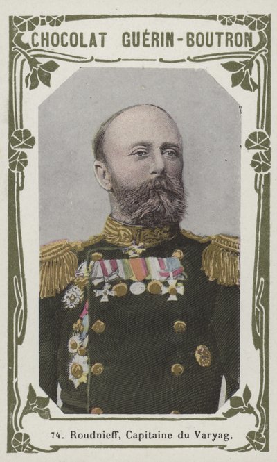 Roudnieff, Kapitän der Varyag von French School