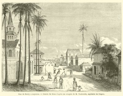Rue de Berry in Cayenne von French School