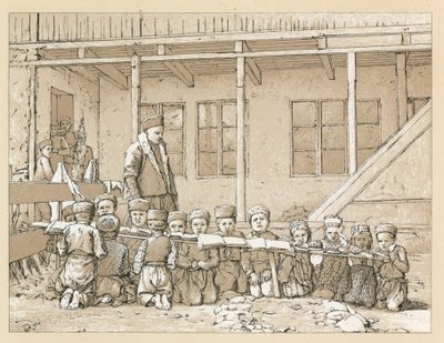 Russisches Kostüm von French School