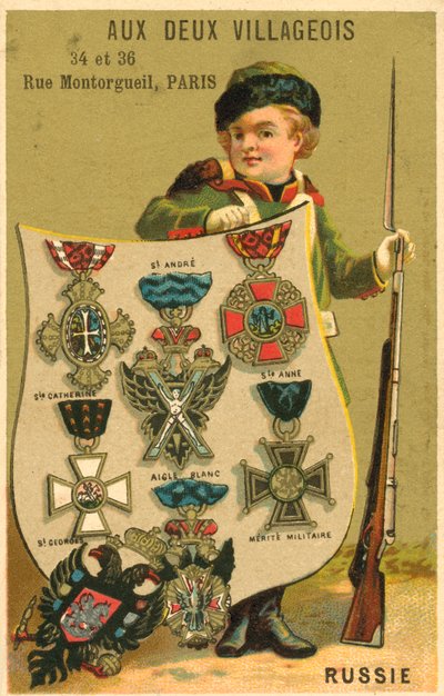 Russische Medaillen von French School