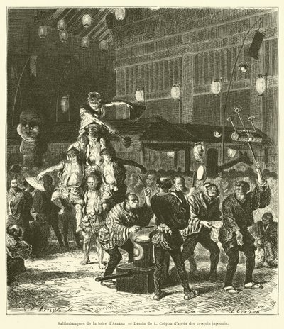Gaukler der Asaksa-Messe von French School