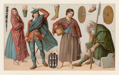 Schottische Tracht von French School
