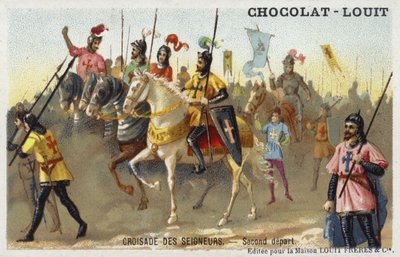 Zweiter Aufbruch des Prinzenkreuzzugs, Erster Kreuzzug, 1096 von French School