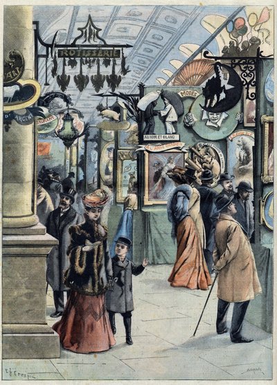 Beschilderungswettbewerb im Pariser Rathaus, in Le Petit Parisien von French School