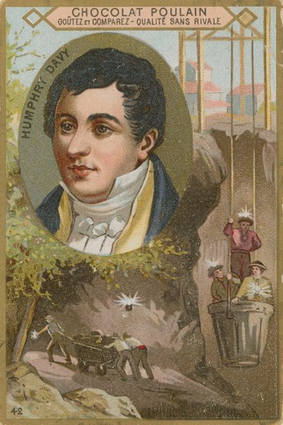 Sir Humphry Davy von French School