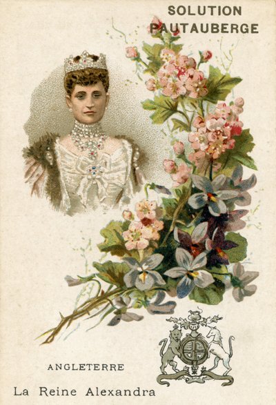 Solution Pautauberge Handelskarte, Alexandra von Dänemark von French School