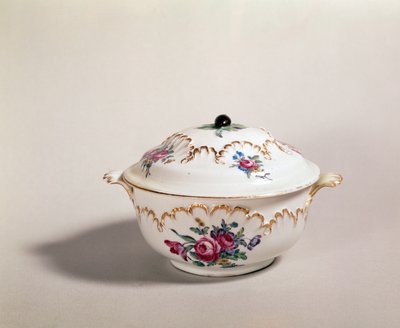 Suppenschüssel, hergestellt in Tournai, 1775-80 von French School