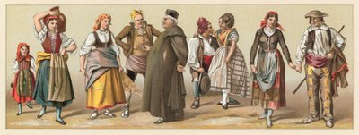 Spanisches Kostüm von French School