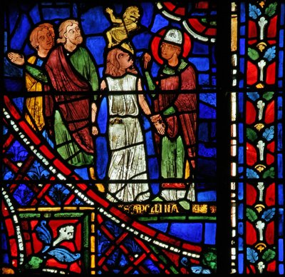 St. Apollinaire: exorziert einen Besessenen von French School