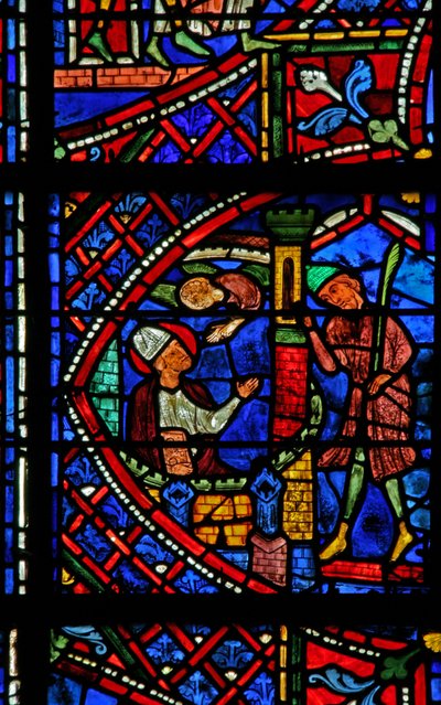 St. Apollinaire: von einem Engel im Gefängnis besucht von French School