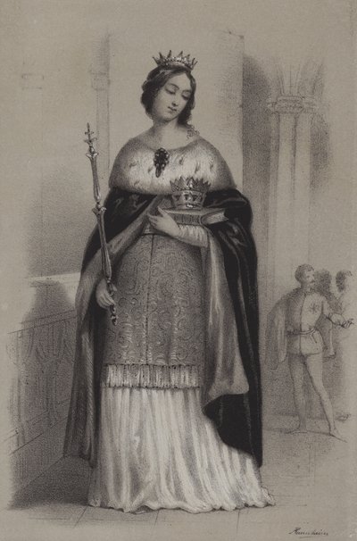 Heilige Elisabeth von Ungarn von French School