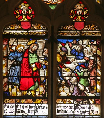 Die Wohltätigkeit des Heiligen Rochus von French School