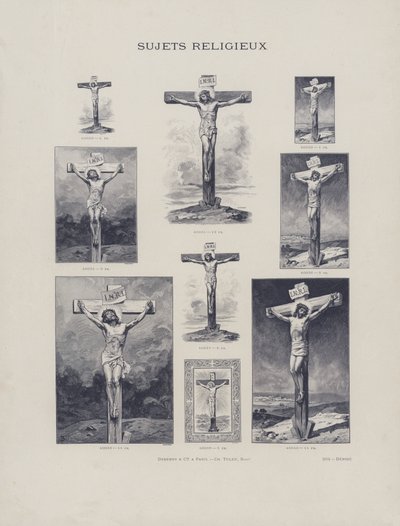 Religiöse Themen von French School