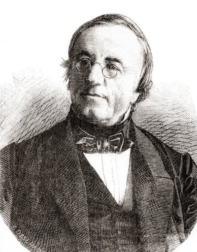 Schweizer Physiker Auguste Arthur de la Rive, aus Les Merveilles de la Science, veröffentlicht 1870 von French School