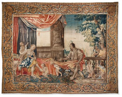 Wandteppich aus der Serie 
