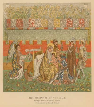 Die Anbetung der Könige von French School