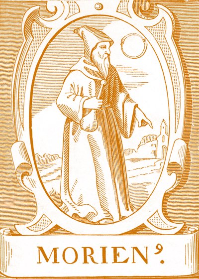 Der Alchemist Morenius von French School
