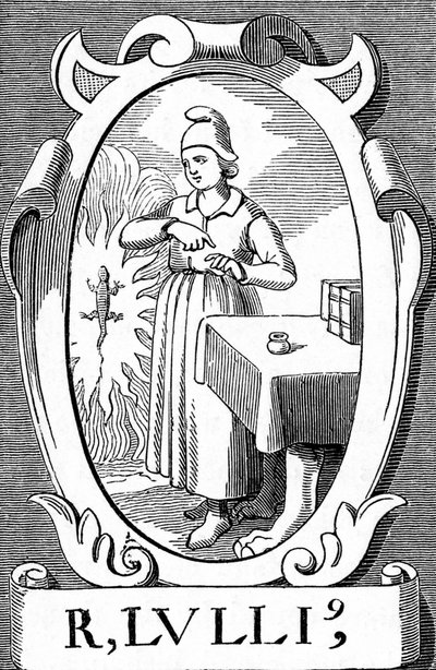 Der Alchemist Raymond Gulli von French School