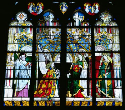 Die Verkündigung, aus der Kapelle von Jacques Coeur von French School