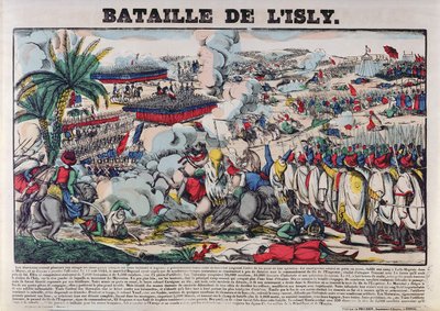 Die Gefangennahme des Gefolges von Abd-el-Kader (1808-83) oder, Die Schlacht von Isly am 14. August 1844, 1844-63 von French School