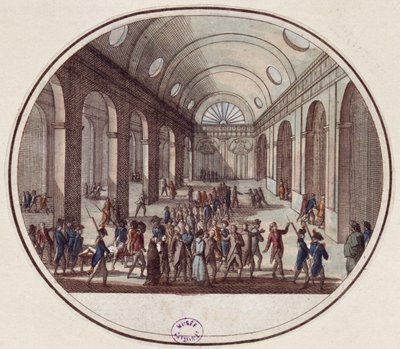Der Tod von einundzwanzig Girondisten-Abgeordneten, 31. Oktober 1793 (10 Brumaire Jahr 2) von French School
