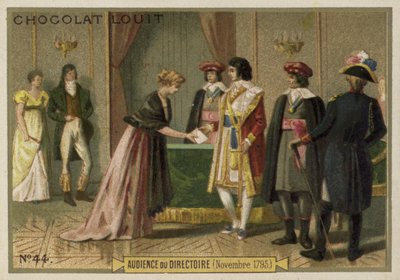 Das Direktorium, Französische Revolution, November 1795 von French School