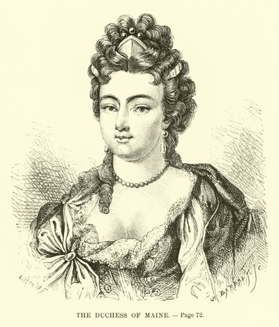 Die Herzogin von Maine von French School