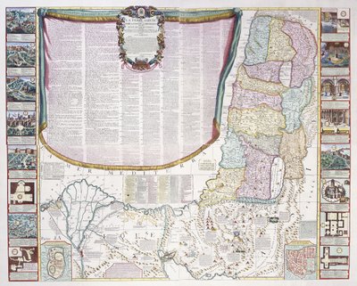Das Heilige Land, ca. 1770 von French School