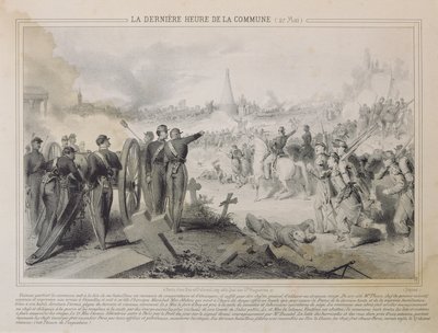 Die letzte Stunde der Kommune, 27. Mai 1871 von French School